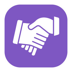 Deceptive Handshake Icon
