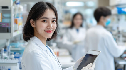 Malay nurse doctor woman working with medical team in the surgery room