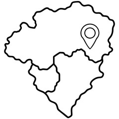 Abstract Map Line Patterns for Vector Art