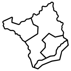 Abstract Map Line Patterns for Vector Art