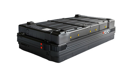 Fototapeta premium simple lead storage battery diagram isolated on a transparent background