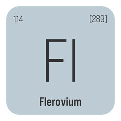 Europium, Eu, periodic table element with name, symbol, atomic number and weight. Rare earth metal with various industrial uses, such as in color television screens, lighting, and as a neutron