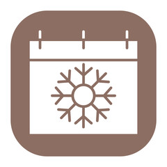New Year Calendar Icon