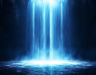 Blue Waterfall