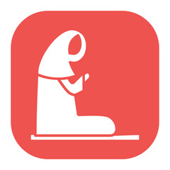 Praying Icon