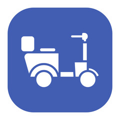 Delivery Scooter Icon