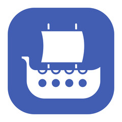 Viking Ship Icon