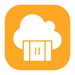 Cloud Video Pause Icon