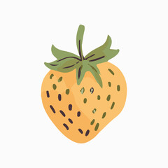 Vector illustration berry for a postcard, sticker
