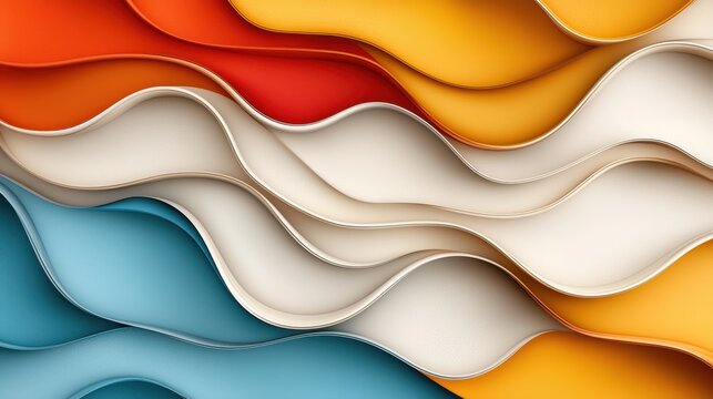 Bold lines and colorful shapes come together to form striking and energetic visual patterns that captivate the eye and evoke a sense of movement and excitement.