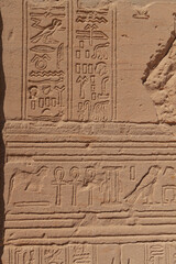 Egyptian hieroglyphs