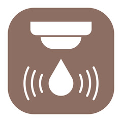 Smart Water Sensor Icon