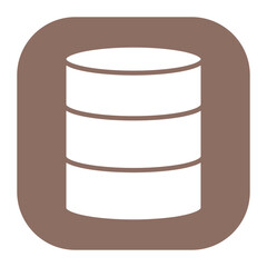 Obraz premium Cylinder Icon