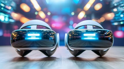 Console and virtual reality headset pairing, immersive gaming experience