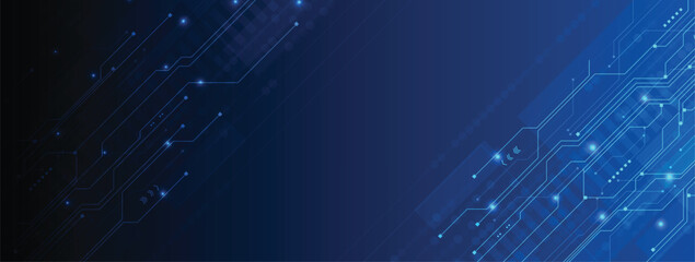 Abstract technology background. Vector art.