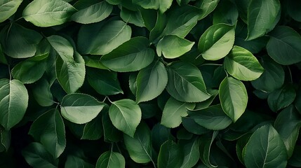 Obraz premium Large apple tree petals in closeup on a lush green
