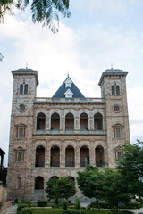 Royal palace of Antananarivo built by Jean Laborde for the Ranavalona III, Queen's of Madagascar 