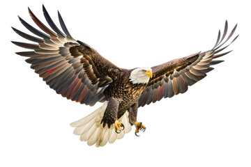 Obraz premium American Eagle Flag Patriotic 4th of July PNG