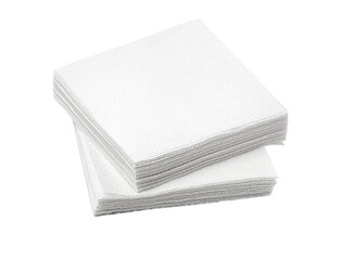 Blank paper napkin