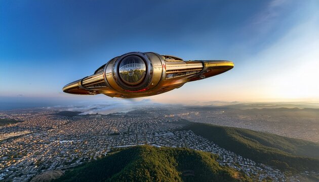 Alien themed images. Alien, ufo, flying disk, flying eye, robot, spaceship, technology. With artificial intelligence software.