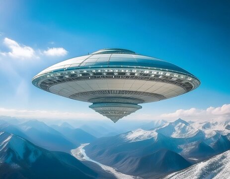 Alien themed images. Alien, ufo, flying disk, flying eye, robot, spaceship, technology. With artificial intelligence software.