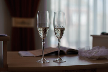 Elegant Champagne Toast Celebrating Special Moments