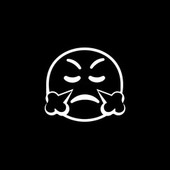 Angry Puff Face Emoji
