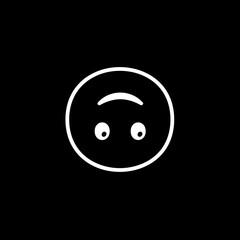 Upside-Down Face Emoji
