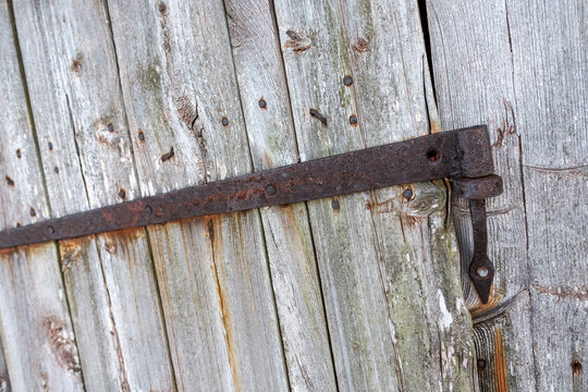 old rusty door
