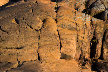 Granitklippen in Geta auf den Ålandinseln	