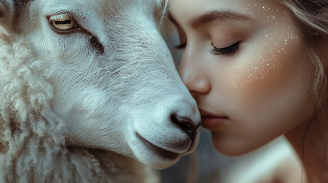 woman as zodiac sign Capricorn