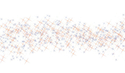 Twinkling stars dust glittering sparkling stars