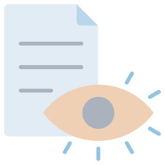 Vision Flat Icon