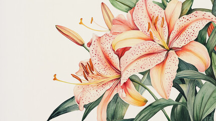 wedding invitation card background vector. Minimal hand painted watercolor botanical flowers texture template background. Design for wedding, vip cover, poster, rsvp moderncard.Valentine's Day