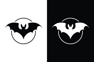 Download Bat Silhouette Vectors Icon High Quality Black And White Graphics.