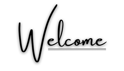 Minimalist Welcome designs a simple and clean aesthetic.
