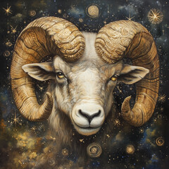 Aries Zodiac sign --v 6