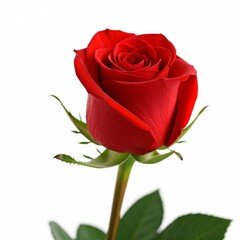 Fototapeta premium single red rose