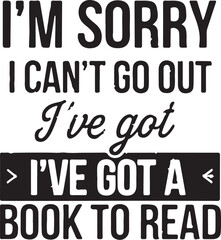 I'm sorry i cant go out i've got a book to read T-shirt design Man and woman touching fingers