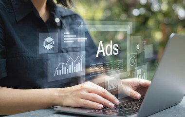 Effective Digital Marketing Concept for Banner Ads on Websites and Social Media Platforms to Boost Engagement and Conversion Rates