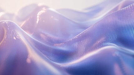 Soft Flowing Fabric Texture in Shades of Purple and Light
