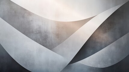 Abstract Waves of Light and Shadow in Muted Tones and Textures