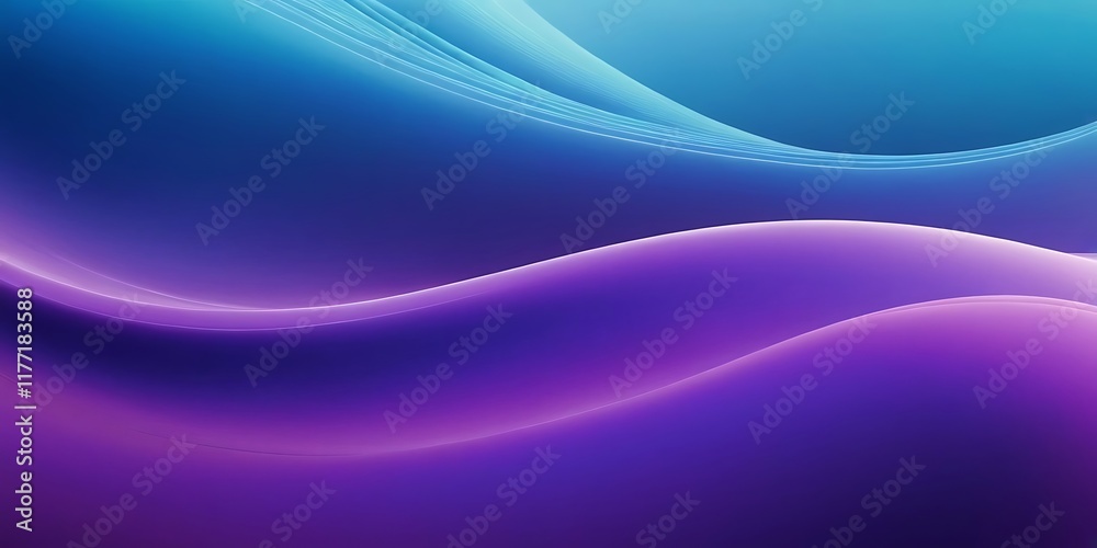 Poster design an abstract background with overlapping wireless signal waves,abstract template - blue tiles,