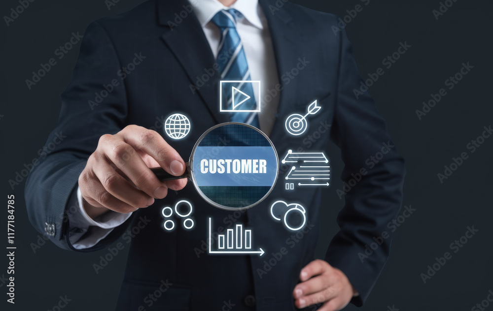 Aufkleber comprehensive visualization of digital marketing and customer engagement strategies for effective br