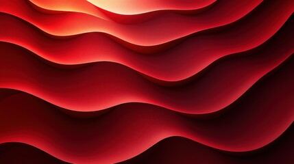 A muted red backdrop with concentric wave-like patterns forming elegant flat textures and a clean middle area 
