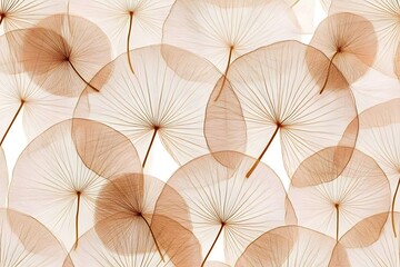 Translucent Leaves: Nature's Delicate Art