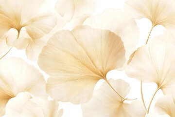 Ginkgo Leaves: Nature's Golden Hues