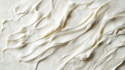 white lasagna with copy space