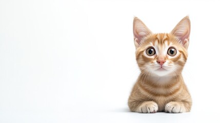 Adorable Orange Tabby Kitten