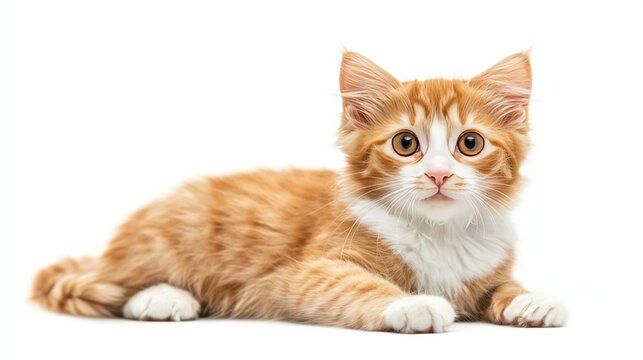 Adorable Orange Tabby Kitten